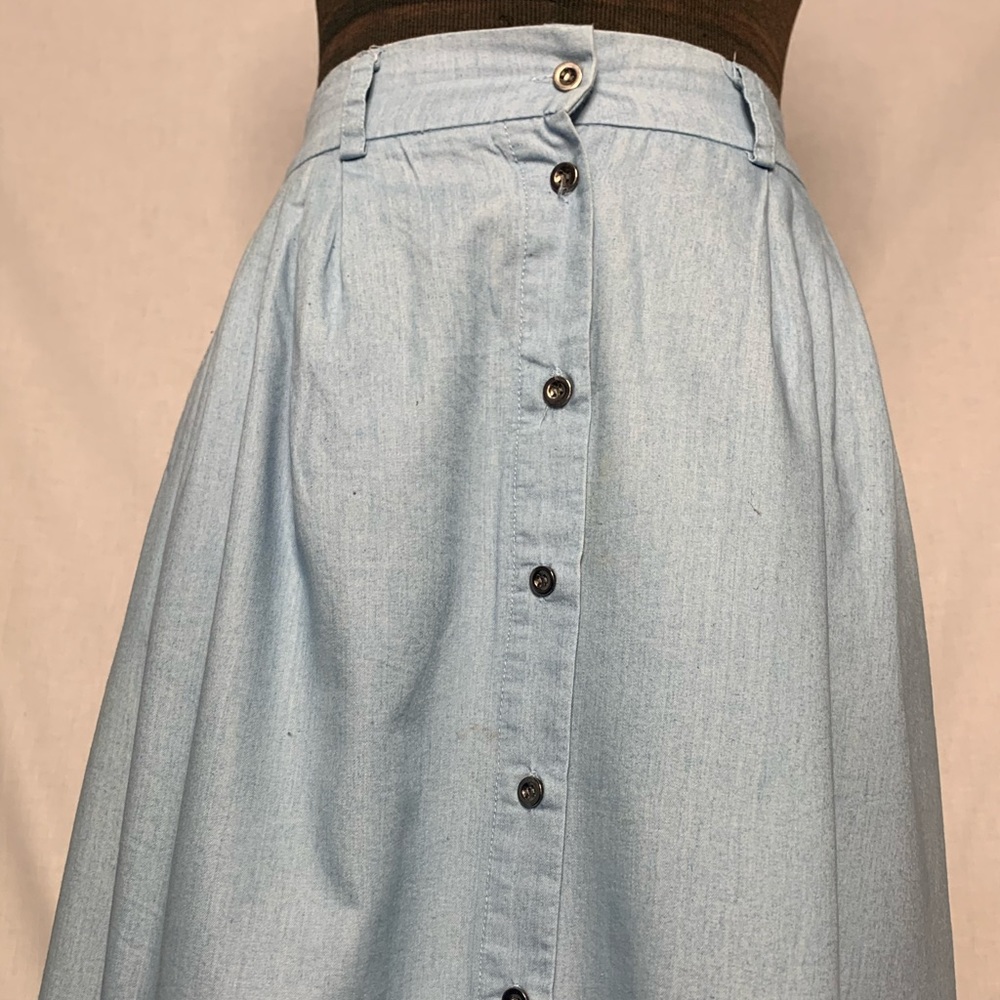 Brickyard Buffalo long button up skirt